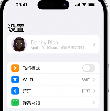 神池appleID维修服务iPhone设置中Apple ID显示为灰色无法使用 