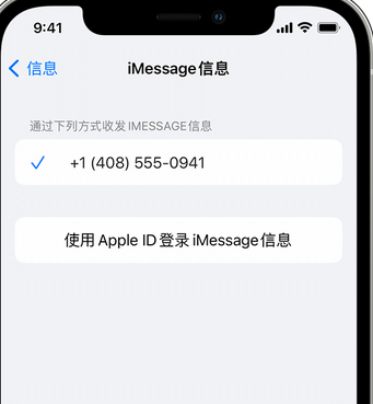 神池apple维修iPhone上无法正常发送iMessage信息