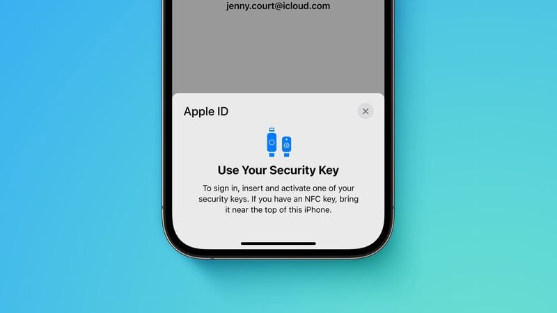 神池苹果手机维修分享iOS 16.3 新增的 Apple ID 的安全密钥有什么功能 