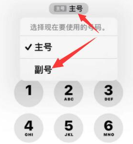 神池苹果14维修店分享iPhone 14 Pro Max使用副卡打电话的方法 